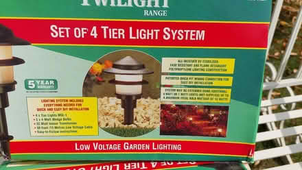 Photo of free 8 garden lights, unused (Swinford OX29) #2