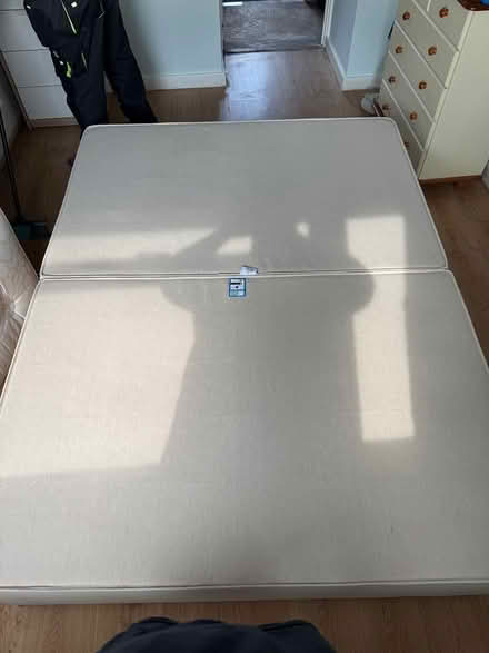 Photo of free King Size Bed Base and Drawers (Ickleford) #3