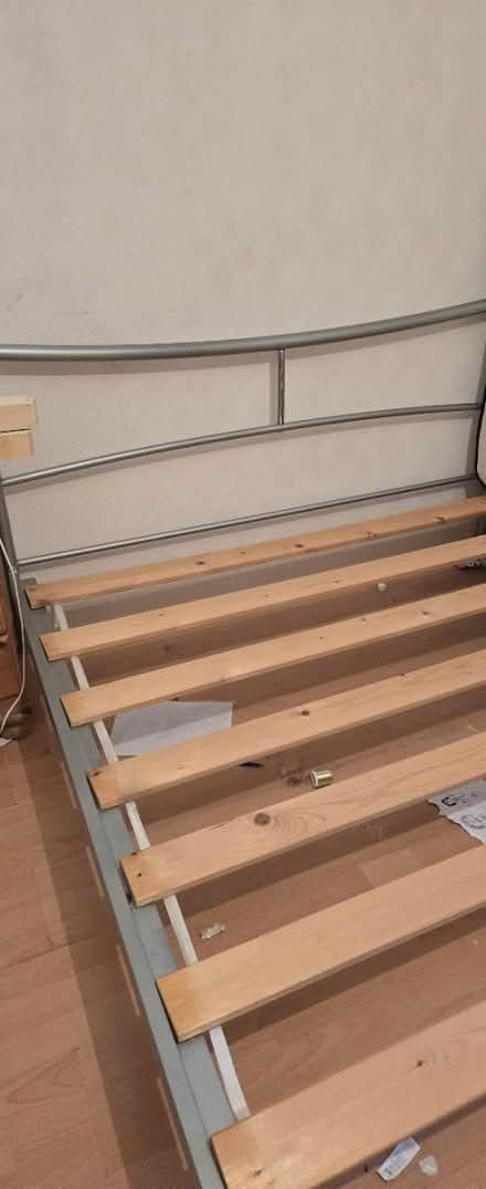Photo of free Double bed frame (Figges Marsh CR4) #2