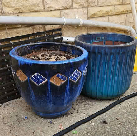 Photo of free Ceramic flower pots (Pamington GL20) #1