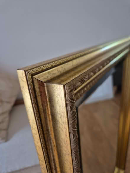 Photo of free Mirror - ornate frame in gold leaf style (Purley on Thames RG8) #1