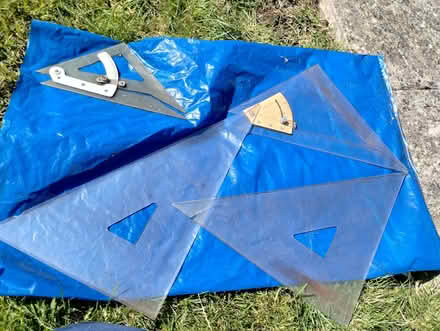 Photo of free Draughting Set Squares (Tividale B69) #1