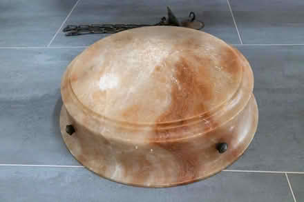 Photo of free Large vintage onyx lightshade (Dorridge B93) #2