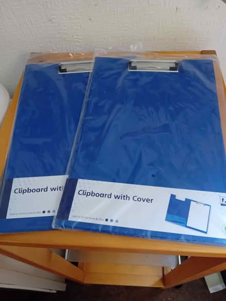 Photo of free 2 x Clipboards with cover for A4 documents (Teddington TW11) #1