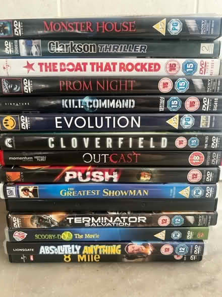Photo of free DVDs (Bl3 5qn) #1