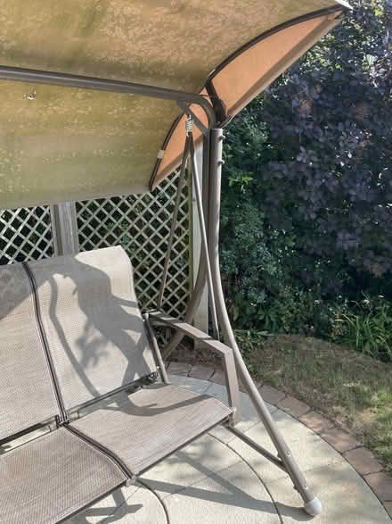 Photo of free 2 seater garden swing (LE16 9) #2