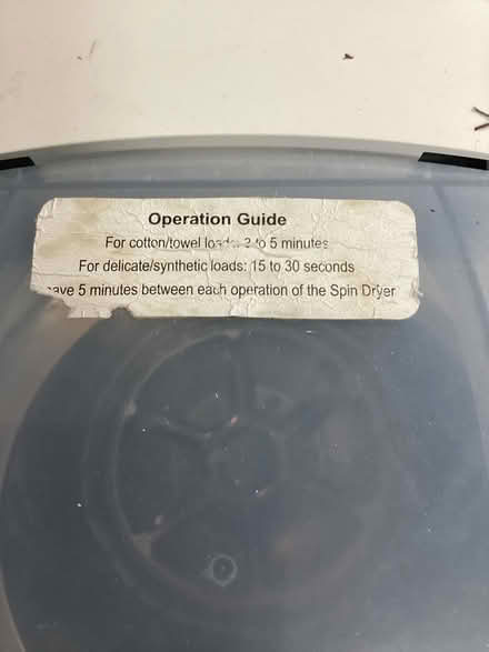 Photo of free Spin dryer (GU7) #4