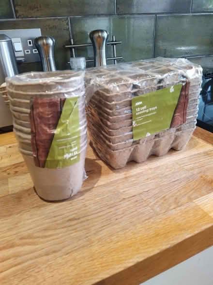 Photo of free Biodegradable plant pots (Baldock SG7) #1