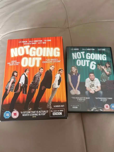 Photo of free Not Going Out series 1-6 dvds (Waterlooville PO8) #1