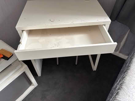 Photo of free Desk and Stool (L12) #3