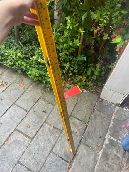 Photo of free Long spirit level with ruler (Stanmore, HA7) #2