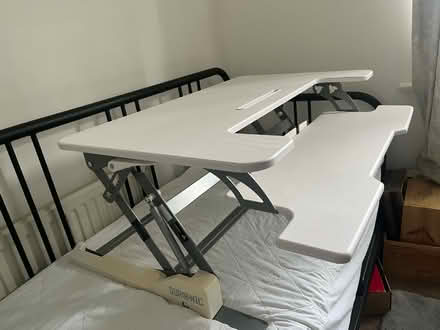 Photo of free White desk raiser (St Albans AL1) #1