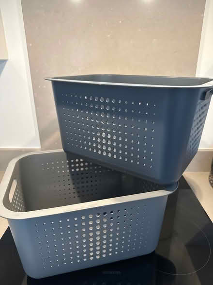 Photo of free 2 large Smart Store baskets (Woodford SK7) #1
