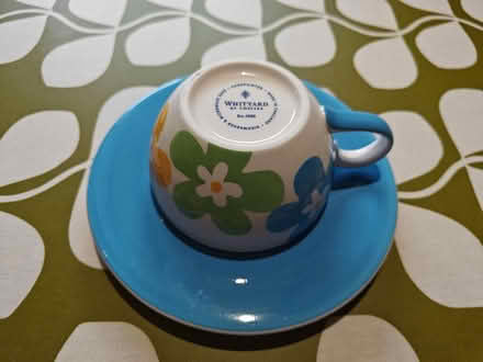 Photo of free Whittard of Chelsea Tea Cup and Saucer (Barnacle CV7) #2