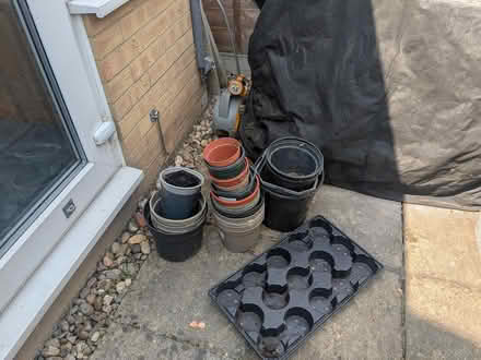 Photo of free Plastic plant pots (Hackbridge) #1