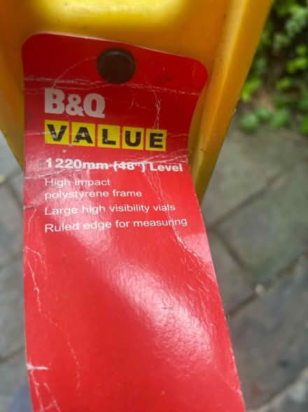 Photo of free Long spirit level with ruler (Stanmore, HA7) #3