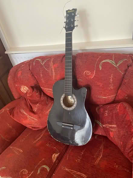 Photo of free Acoustic Guitar (Penmaen Rhos LL29) #1