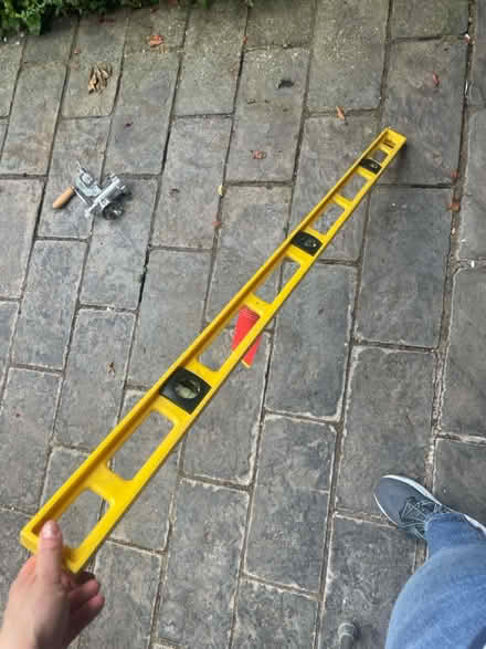 Photo of free Long spirit level with ruler (Stanmore, HA7) #1