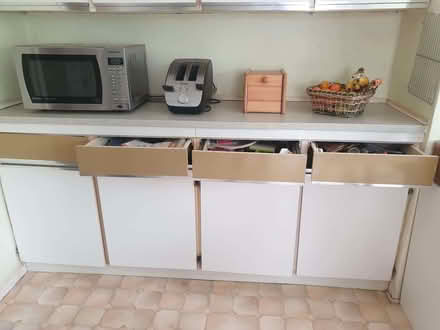 Photo of free 1960s 4 fitted Hygena formica kitchen units (Eastbourne BN21) #3