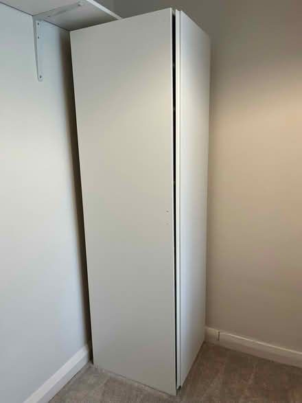 Photo of free White Ikea cupboard (tall/narrow) (Twickenham) #4