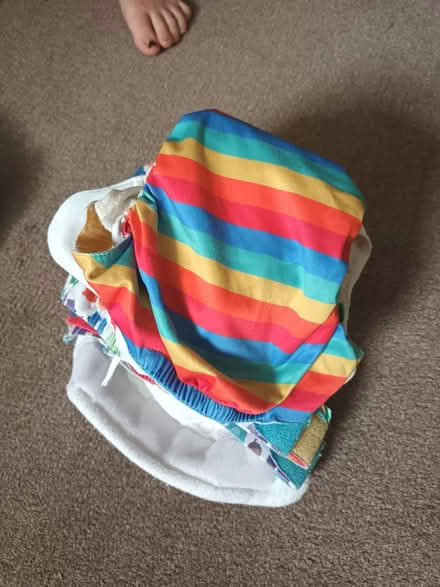 Photo of free Batch reusable nappies (and wipes) (Crookes (S10)) #3