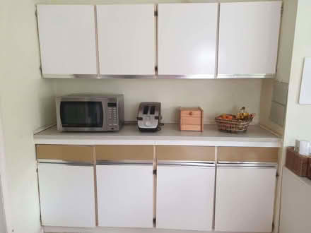 Photo of free 1960s 4 fitted Hygena formica kitchen units (Eastbourne BN21) #1