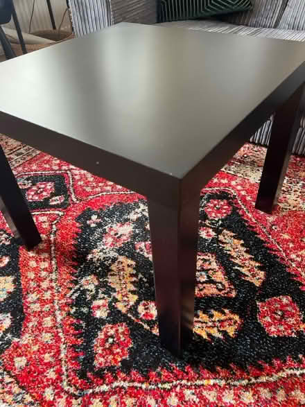 Photo of free Small black side table (Brockley) #2