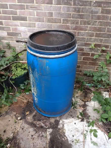 Photo of free Large plastic drum with lid (CR8) #1