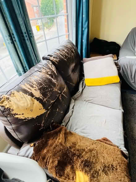 Photo of free Old but comfy couch (NW2) #3