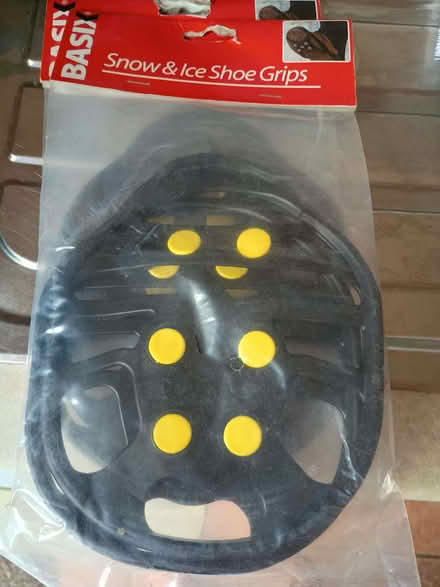 Photo of free Rubber grips to fit on shoes. Snow and ice grips. (Bromham MK43) #1