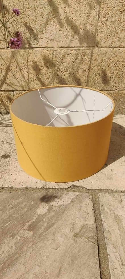 Photo of free Yellow lamp shade (BA1) #1