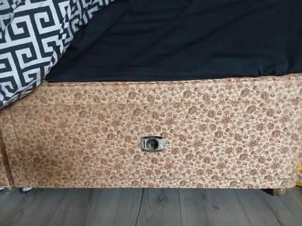 Photo of free Double divan bed with 4 draws (Henbury) #1