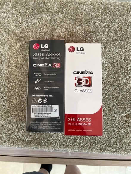 Photo of free LG 3D Glasses (Old Malden KT3) #1