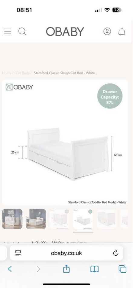 Photo of free 140x70cm toddler bed (Tufnell Park N7) #2