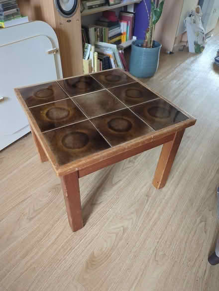 Photo of free Vintage tile topped table (Deddington OX15) #1