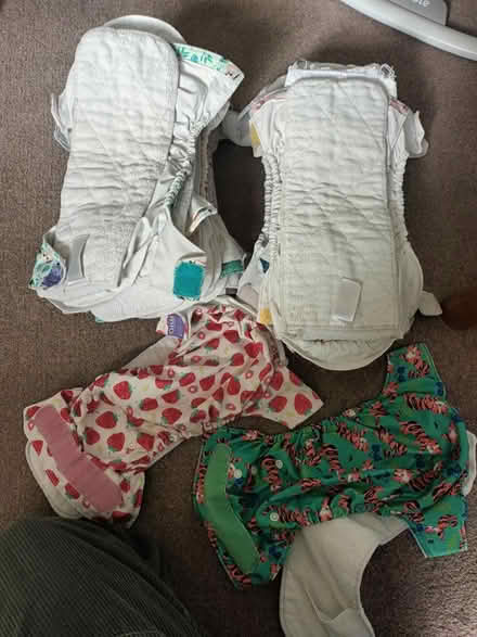 Photo of free Batch reusable nappies (and wipes) (Crookes (S10)) #1