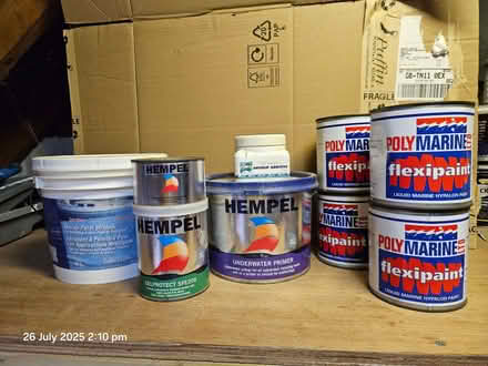 Photo of free Boat paint. (Hadlow TN11) #1