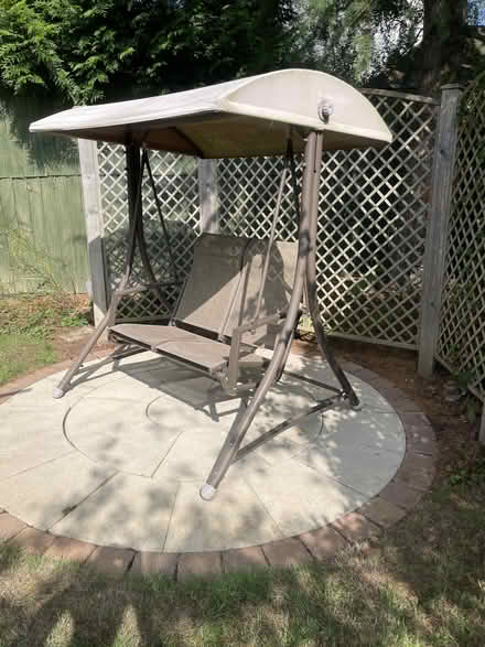 Photo of free 2 seater garden swing (LE16 9) #4