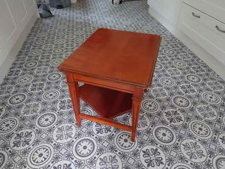 Photo of free Magazine Rack Side Table solid wood with drawer (Purley on Thames RG8) #2