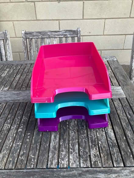 Photo of free 3 letter/inbox trays (Near Christchurch BA15) #1