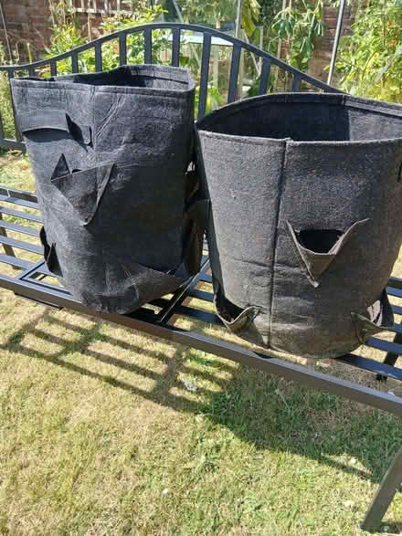 Photo of free 2 strawberry planters (Leckhampton GL53) #1