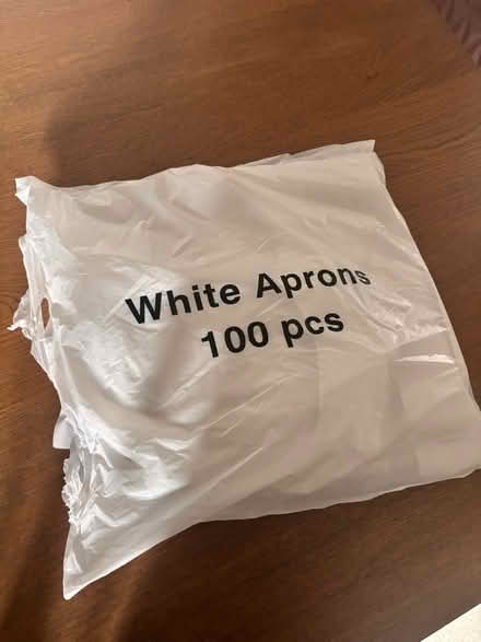 Photo of free Disposable aprons (Wooburn Green HP10) #1