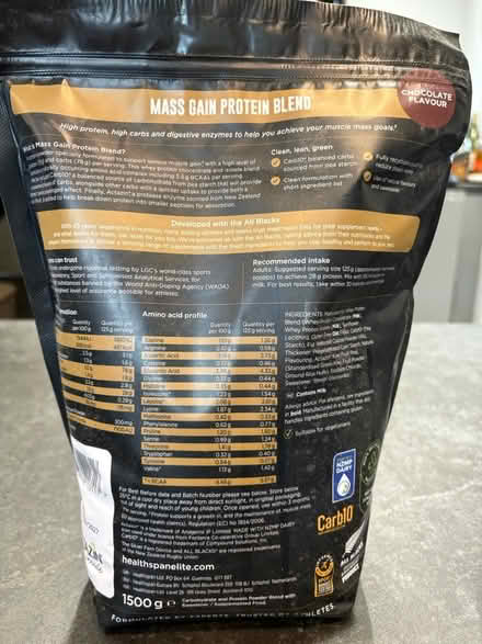 Photo of free Protein shake powder (Walkwood B97) #2