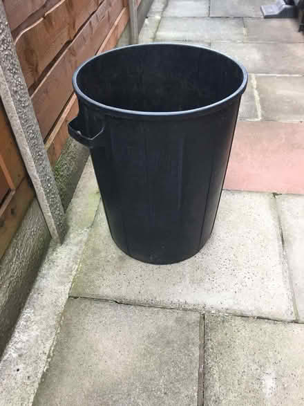 Photo of free Outdoor black garden litter bin (Heald Green SK8) #3