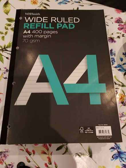 Photo of free A4 lined paper (Top Amersham HP6) #1