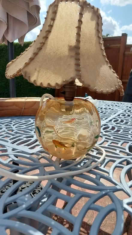 Photo of free For upcycling - early 20th century nursery light (Swinford OX29) #1