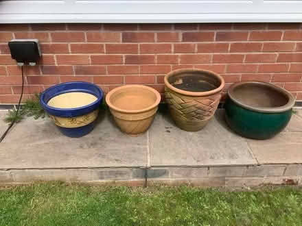 Photo of free Large garden pots (Hesketh Bank PR4) #1