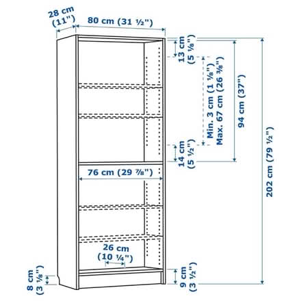 Photo of free Two ikea billy bookcase black (Oxford OX2) #4