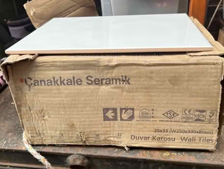 Photo of free Selection of new White wall tiles (Weybridge KT13) #2