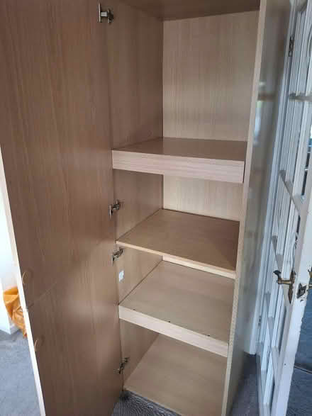 Photo of free Tall wooden cabinet (WV11, Essington, Wolverhampton) #2